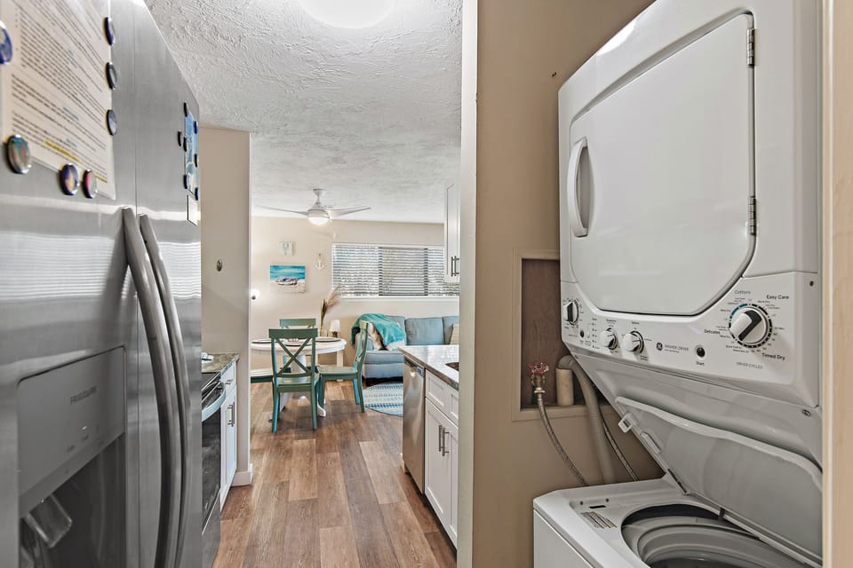 Washer and dryer