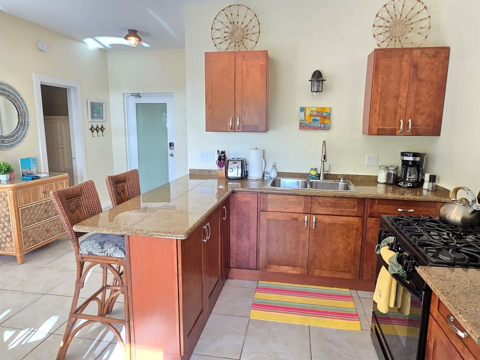 Featuring a beautiful, well-equipped kitchen