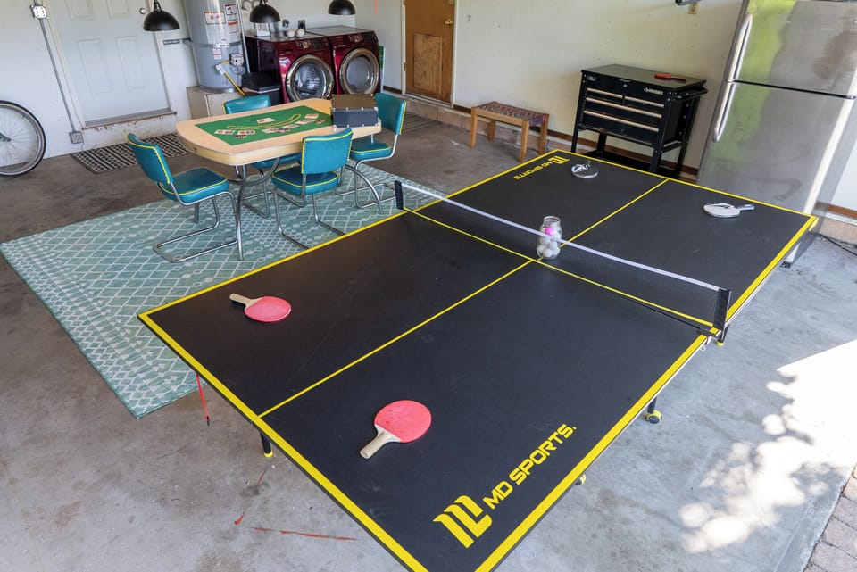Enjoy a dedicated space for play, whether it’s cards or a quick match.