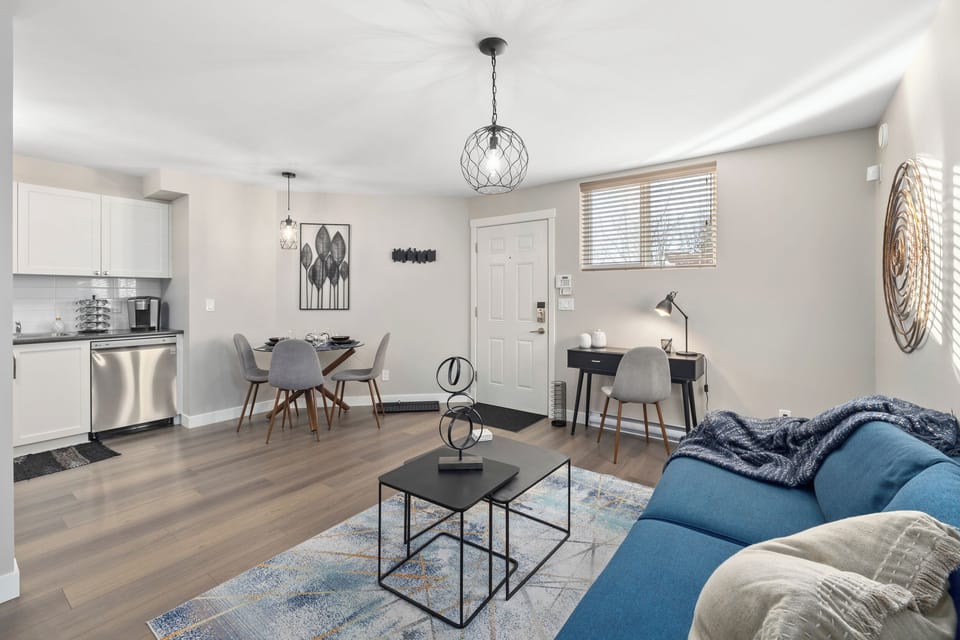 Living & dining room open concept 