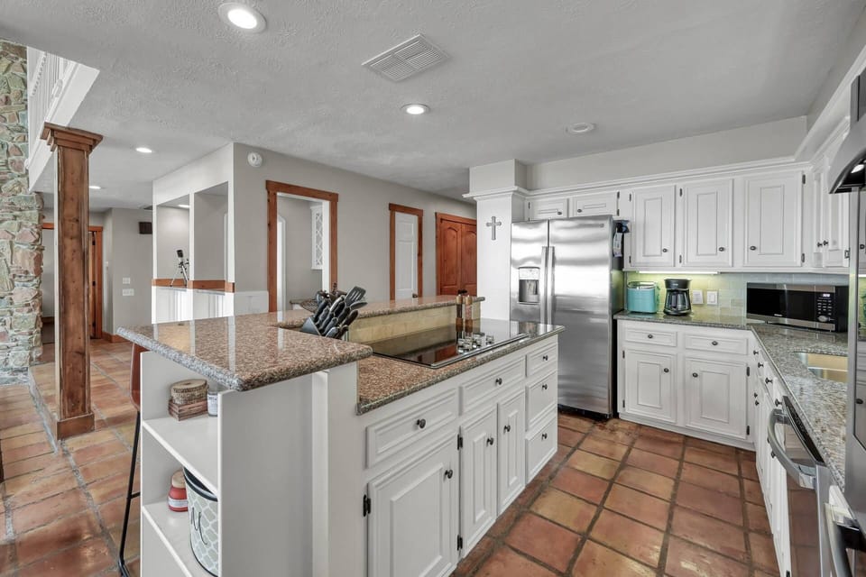 Fully stocked kitchen for easy meals
