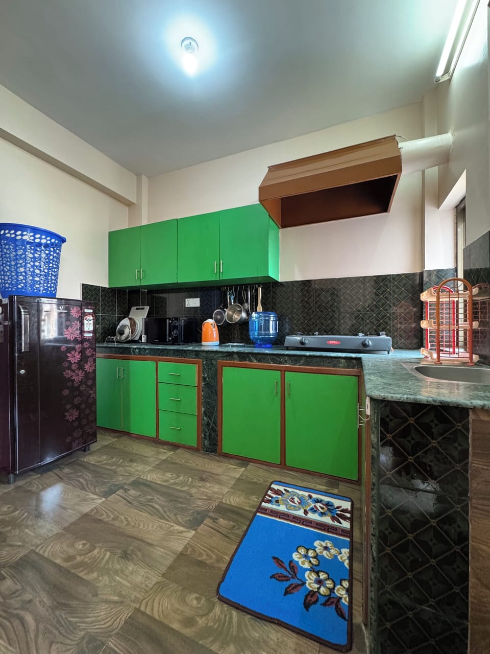 Deluxe Studio, City View | Private kitchen