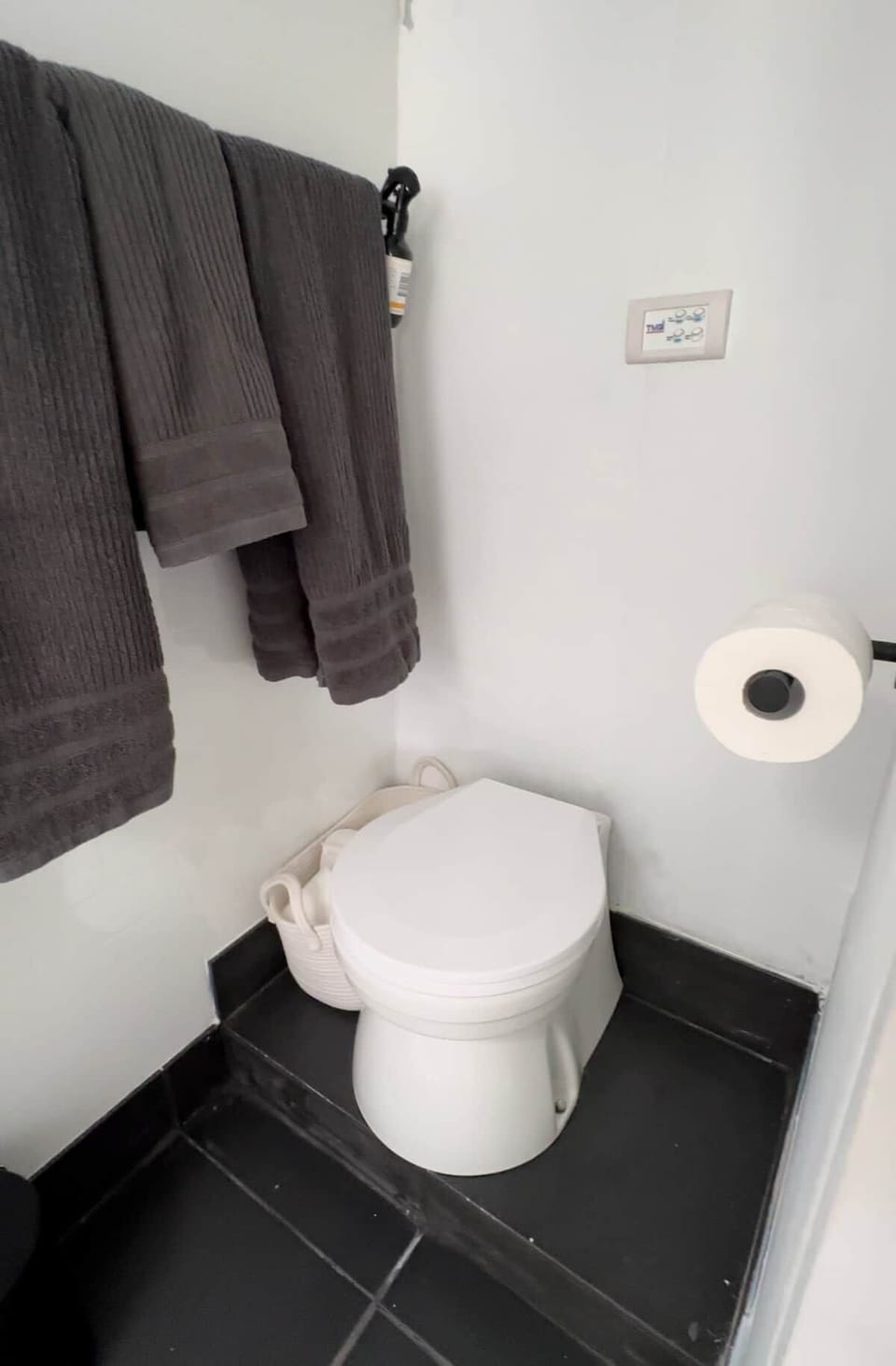 Flushing Marine Toilet for your convenience. 