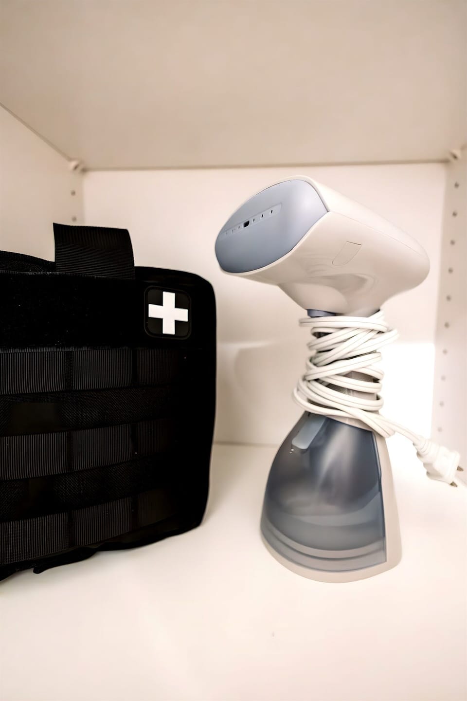 Find everything you need for a smooth stay, including a handy garment steamer and a well stocked first aid kit. We have tucked these essentials away in the closet for your convenience.