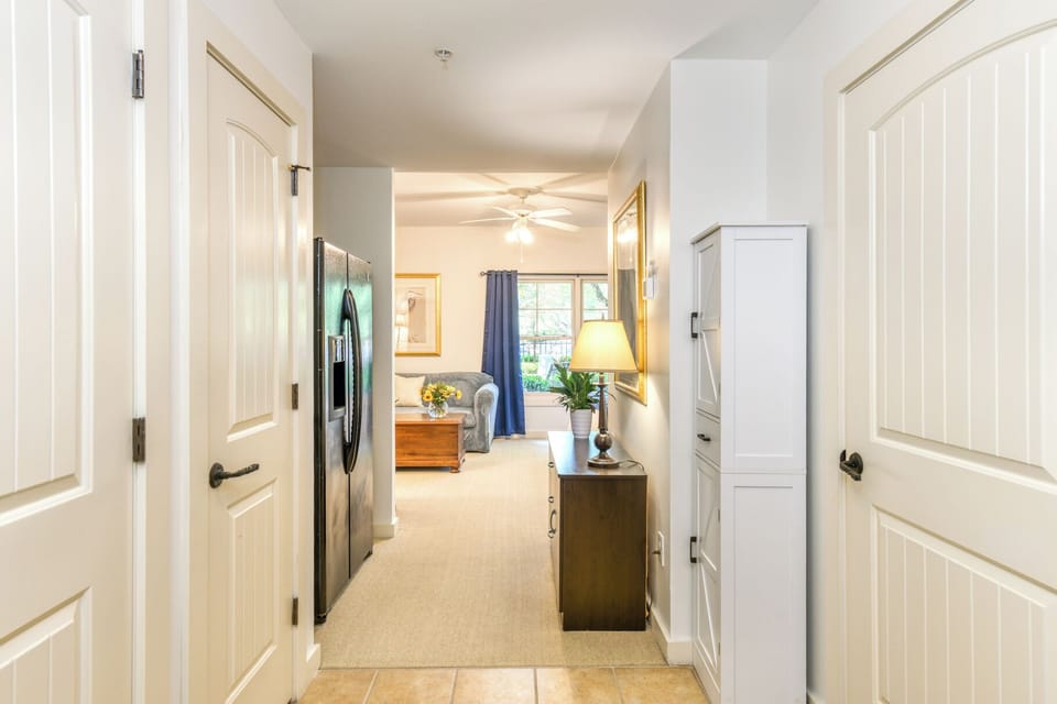 Entry into the unit