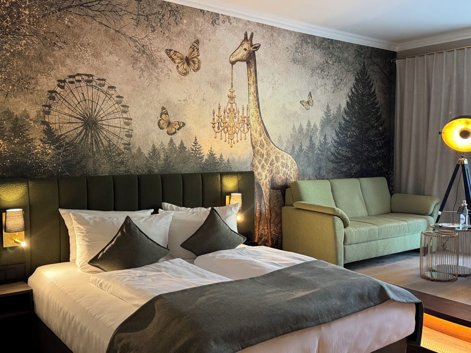 Premium bedding, minibar, in-room safe, desk