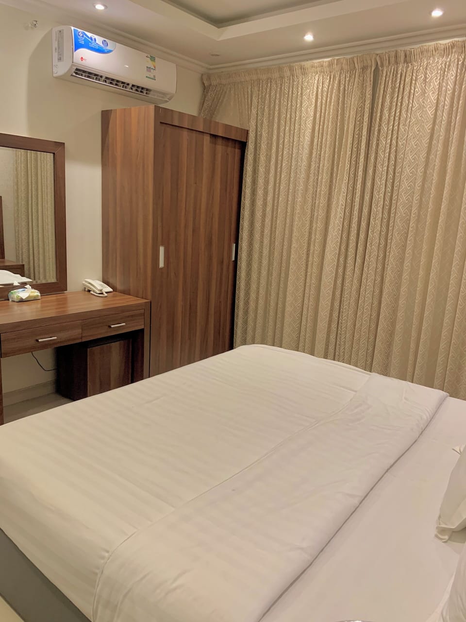 Family Apartment | In-room safe, blackout drapes, soundproofing, iron/ironing board