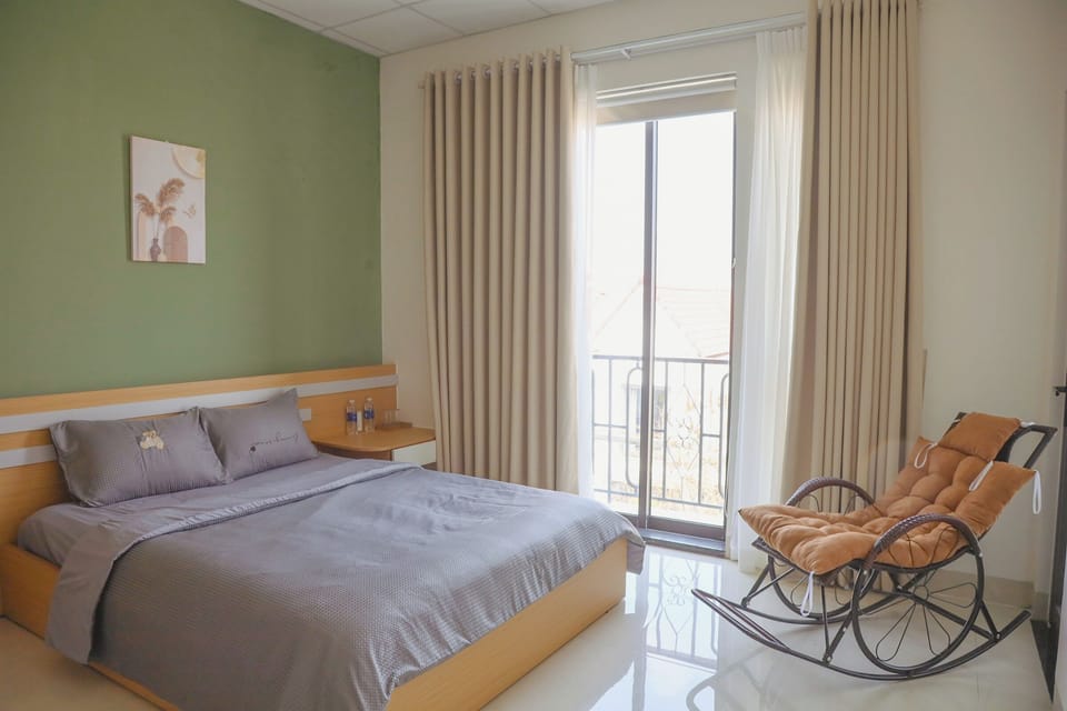 Deluxe Double Room, Balcony, City View | Desk, laptop workspace, free WiFi