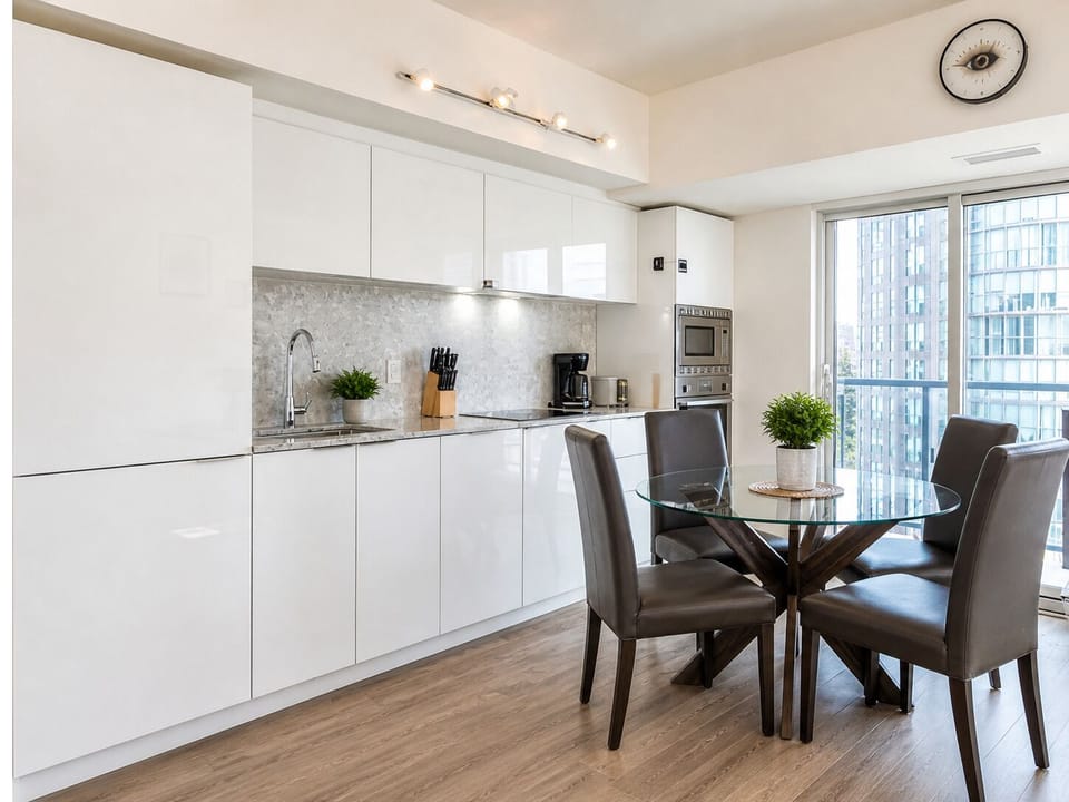 Family Suite | Private kitchen | Fridge, microwave, oven, stovetop
