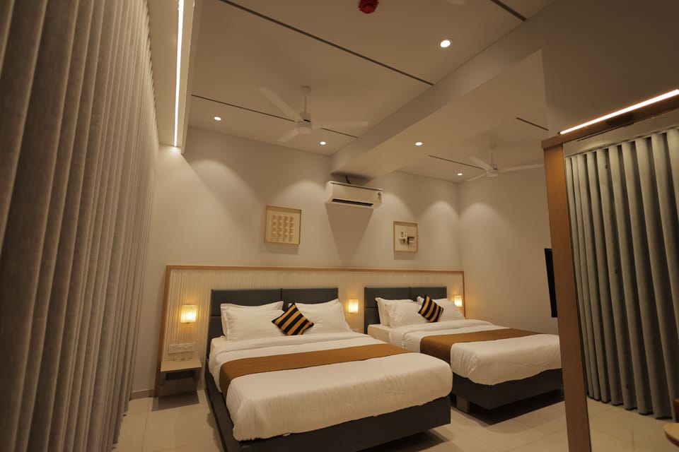 Family Quadruple Room, 4 Bedrooms | Egyptian cotton sheets, premium bedding, down comforters, pillowtop beds
