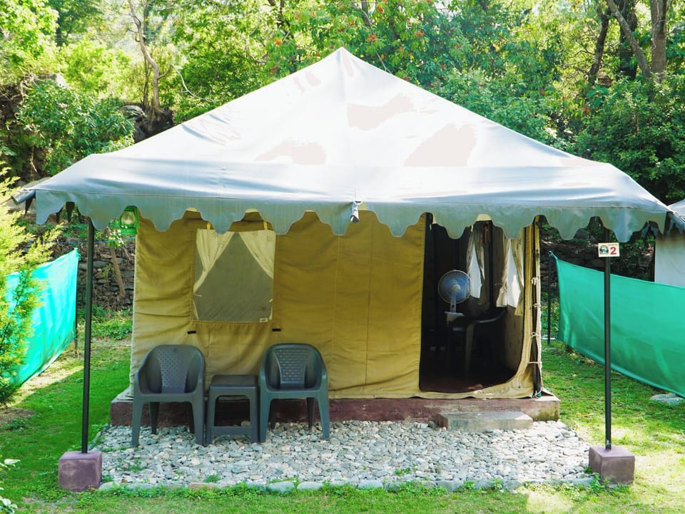 Classic Tent, Patio, Mountain View | Free WiFi