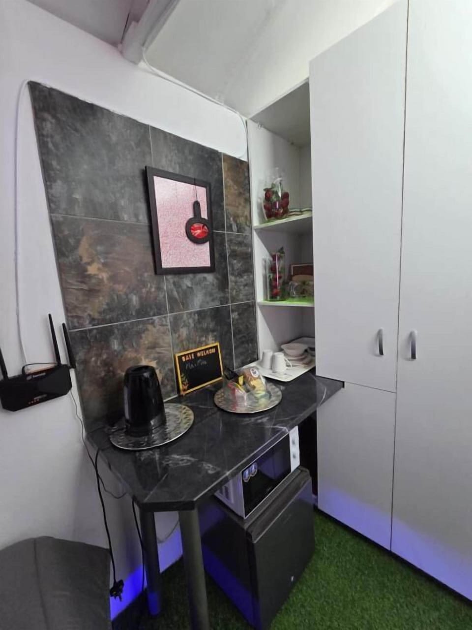 Twin Room | Private kitchen