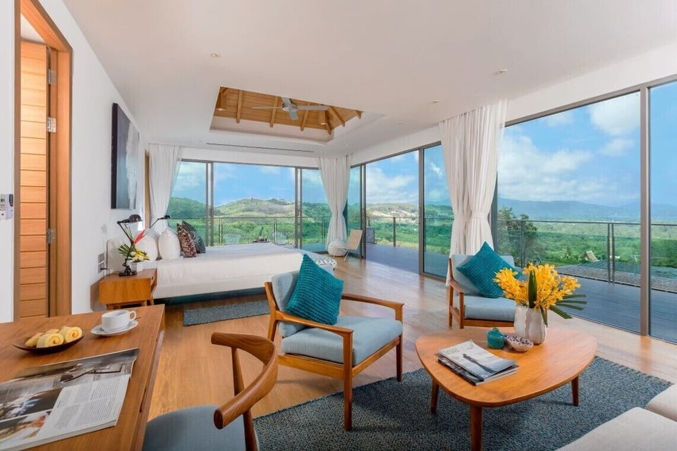 Luxury Villa, Private Pool, Ocean View | Iron/ironing board (on request), WiFi (free), bed sheets