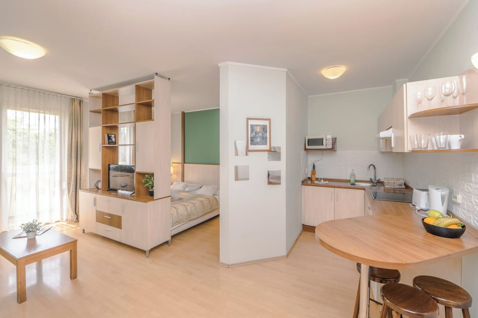 Superior Studio, Balcony | Living area