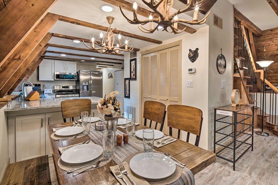 Kitchen + Dining Areas