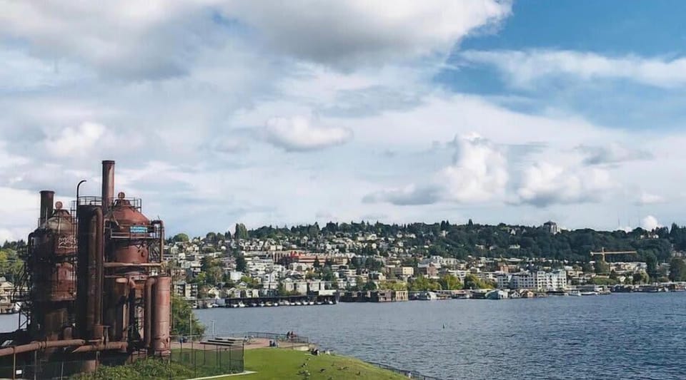 It's 19 mins driving to Gas Works Park