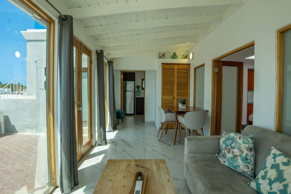 Spacious living room with indoor-outdoor flow