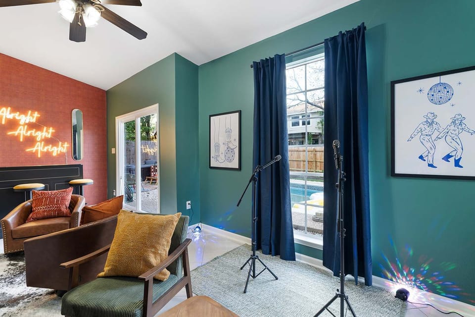 Your private stage, no audience required.
