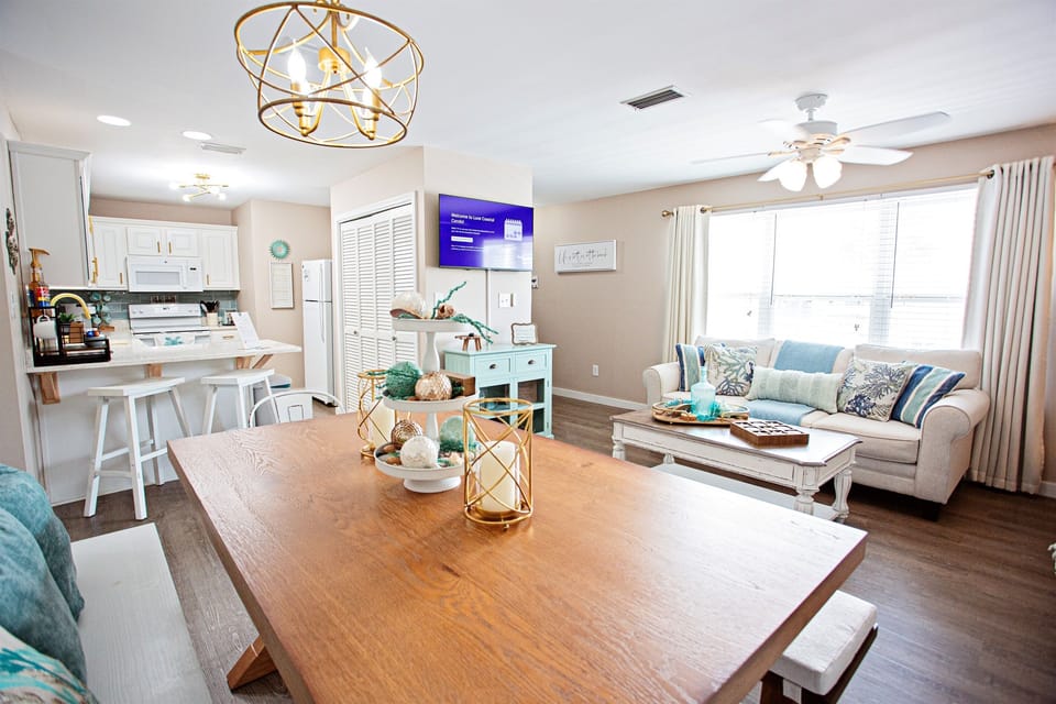 You will love the seamless flow of our open floor plan, keeping the whole family connected whether you are cooking, dining, or relaxing.