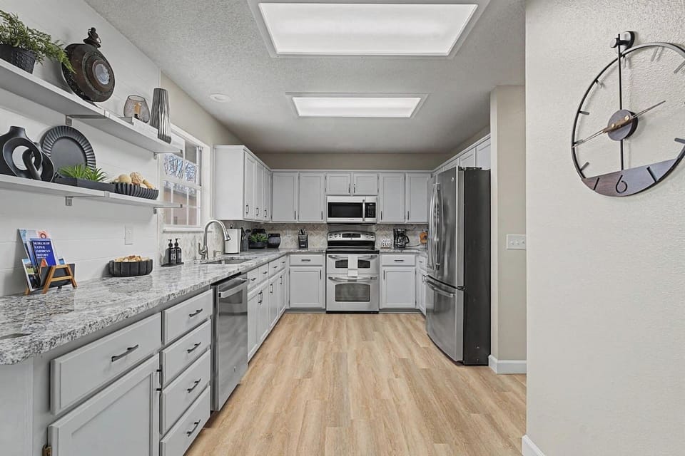 Kitchen with Everything you need to cook