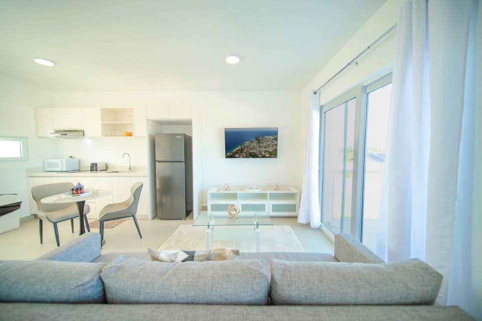 Apartment, 1 Bedroom, Accessible, Patio | Living room