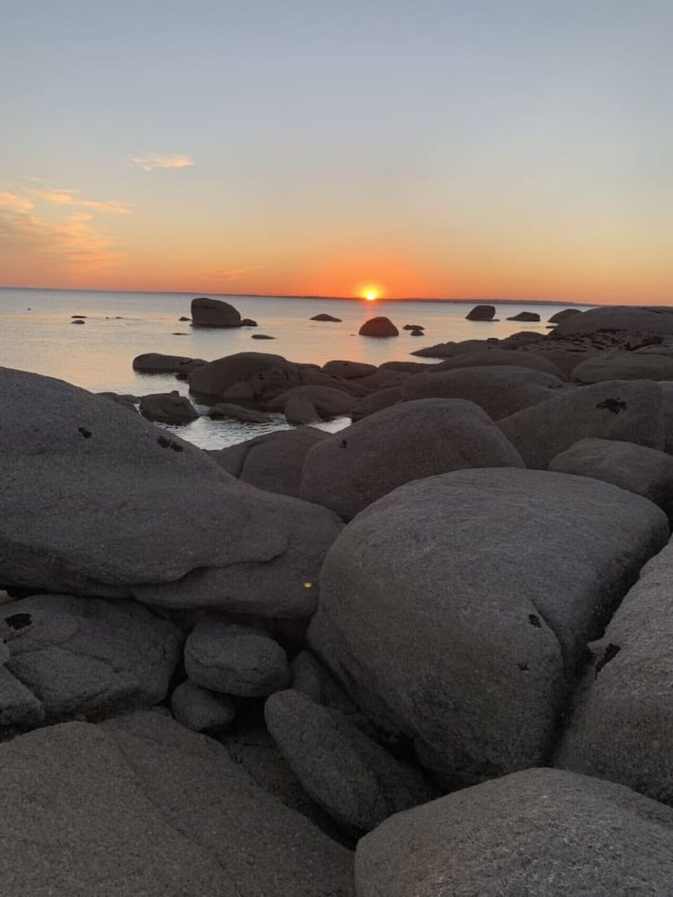 coucher du soleil