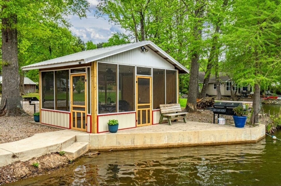 Screened in Gazebo