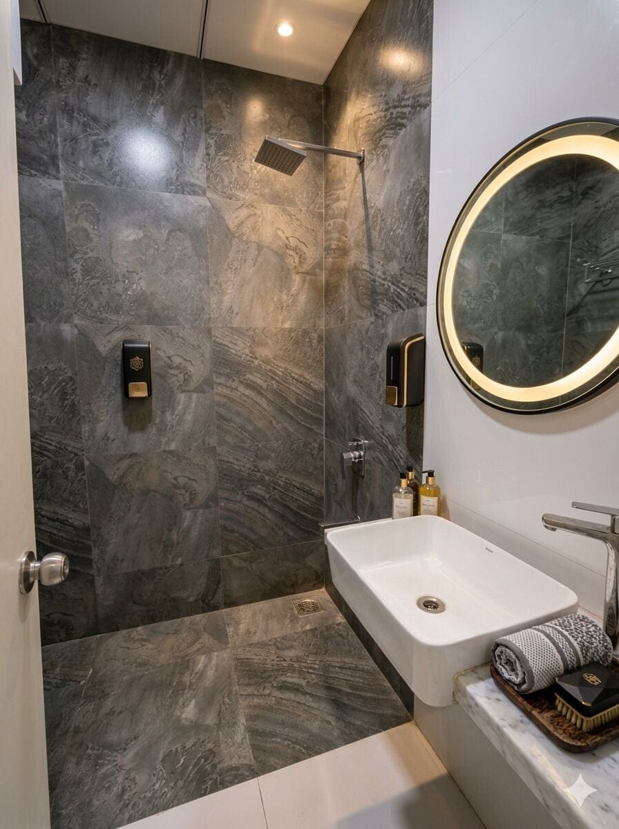 Deluxe Room | Bathroom | Shower, free toiletries, towels, toilet paper