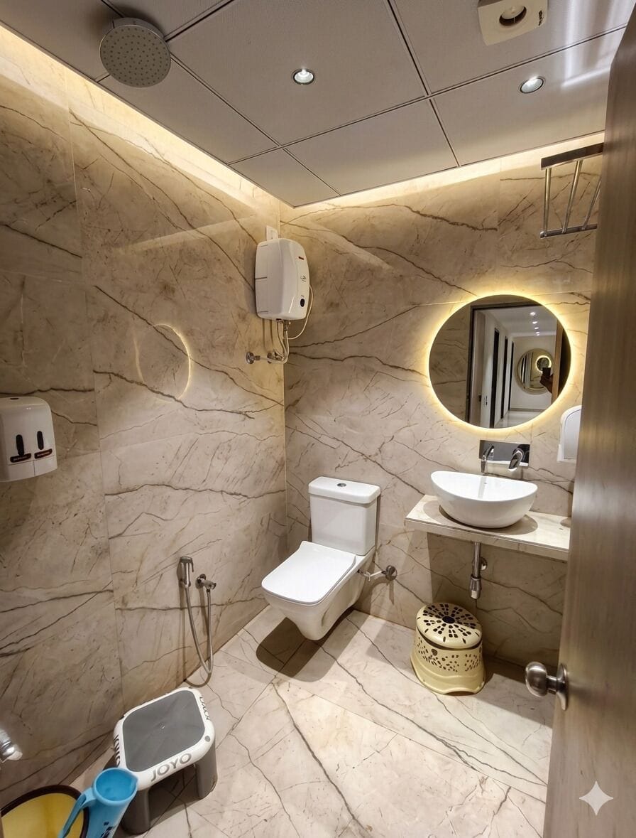 Superior Room | Bathroom | Shower, free toiletries, towels, toilet paper