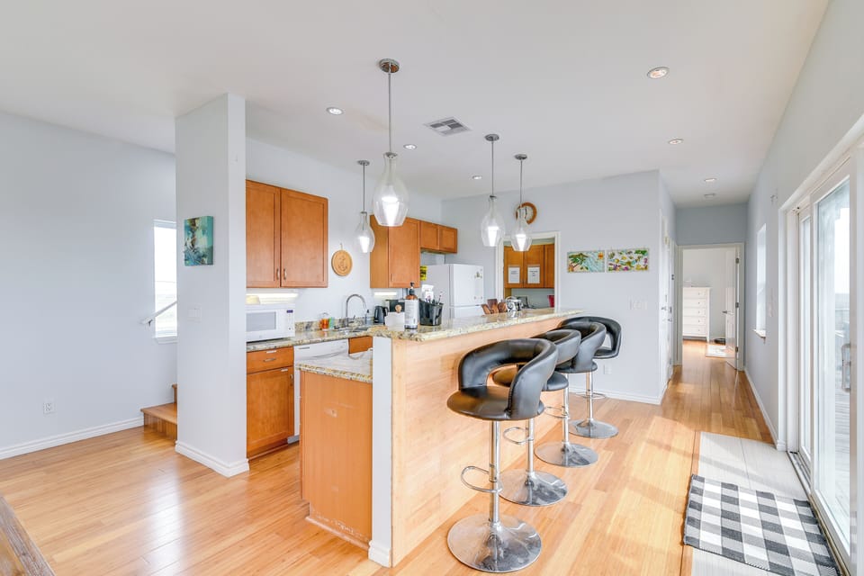 Kitchen | Surfside Serenity | 1st Floor