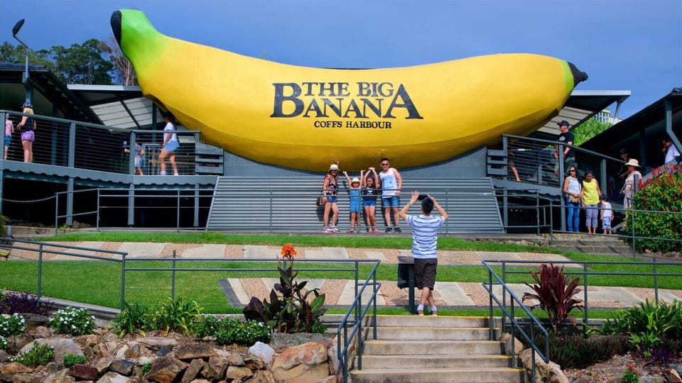 The Big Banana — minutes away