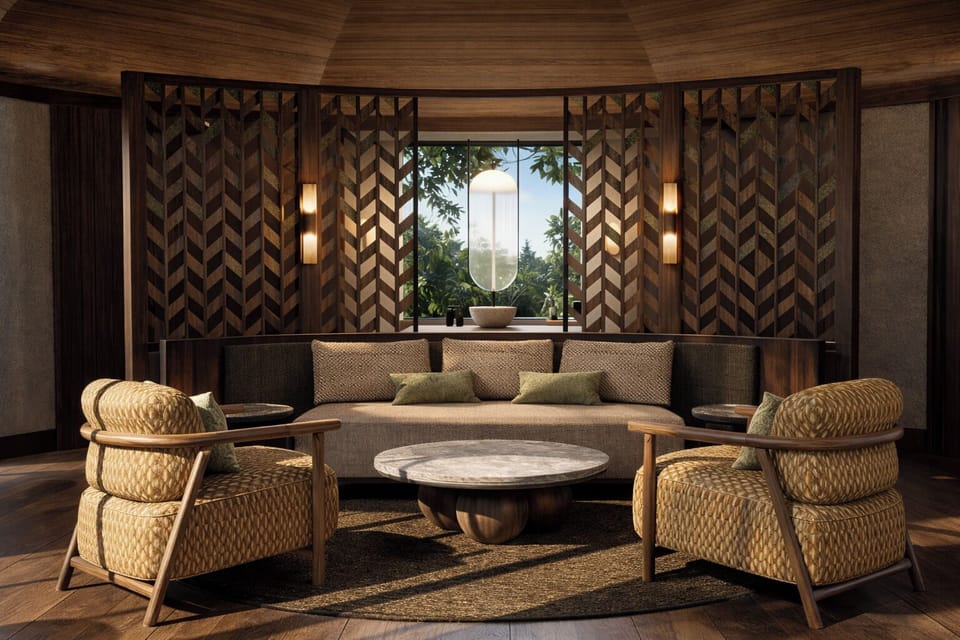 Cocoon Treehouse | Living area