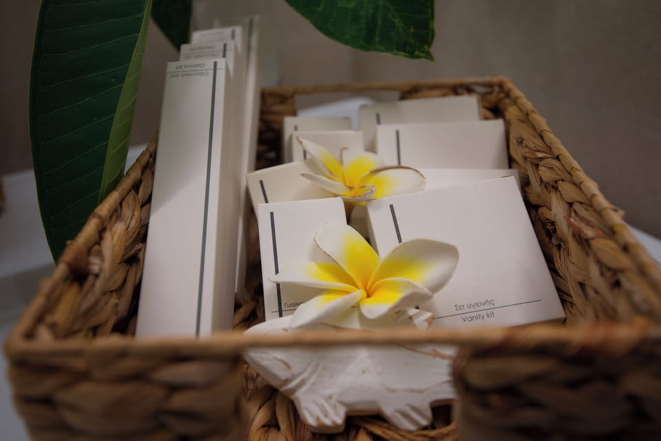 Superior 2 Bedroom Apartment Sea View | Bathroom amenities | Free toiletries, hair dryer, slippers, towels