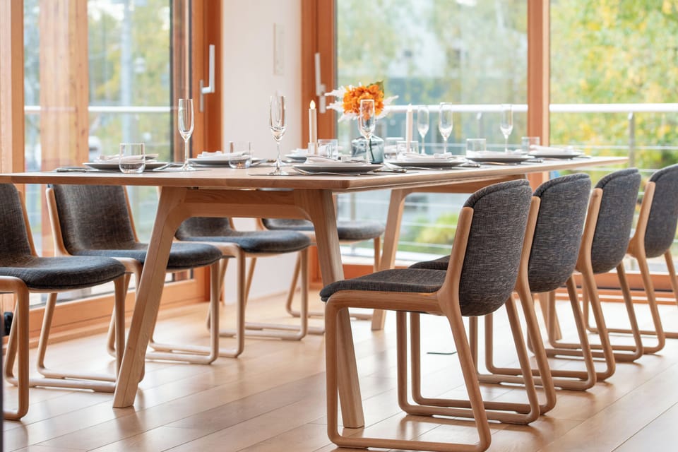 Luxury Villa, Balcony, Mountain View | Dining