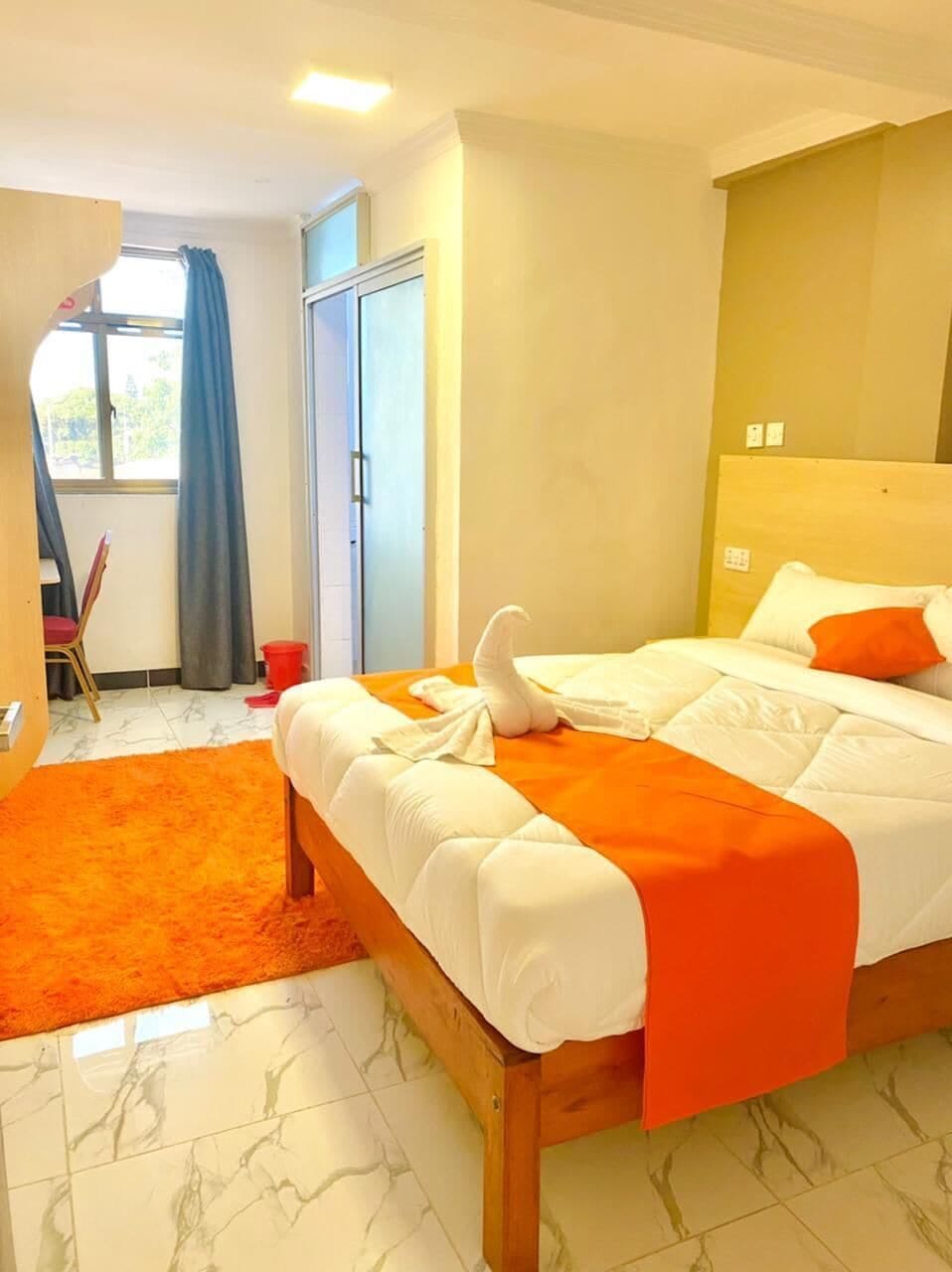 Standard Double Room, Lake View | Desk, laptop workspace, iron/ironing board (on request)