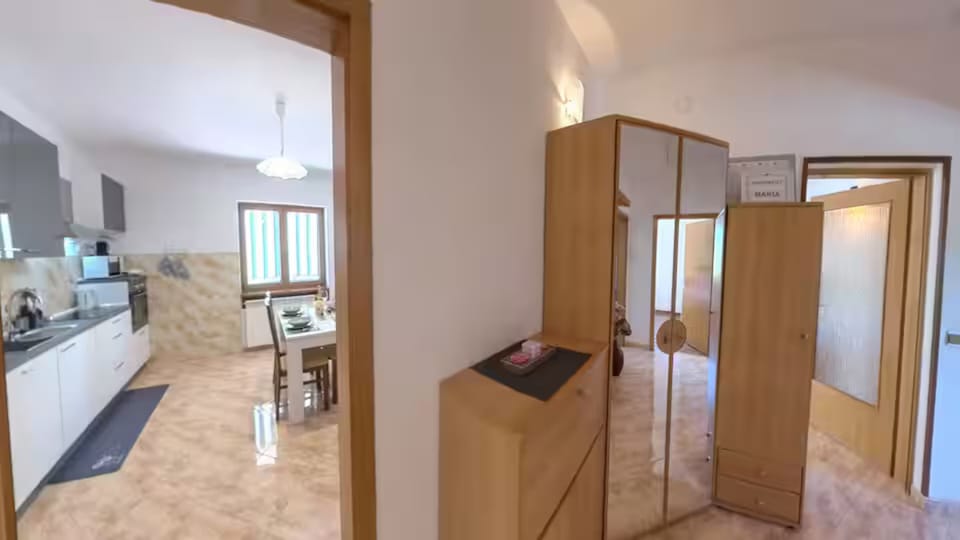 Apartment, 2 Bedrooms, Balcony, Garden View | Private kitchen