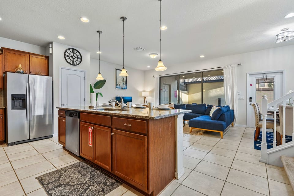 Enjoy the convenience of a fully equipped kitchen for your stay