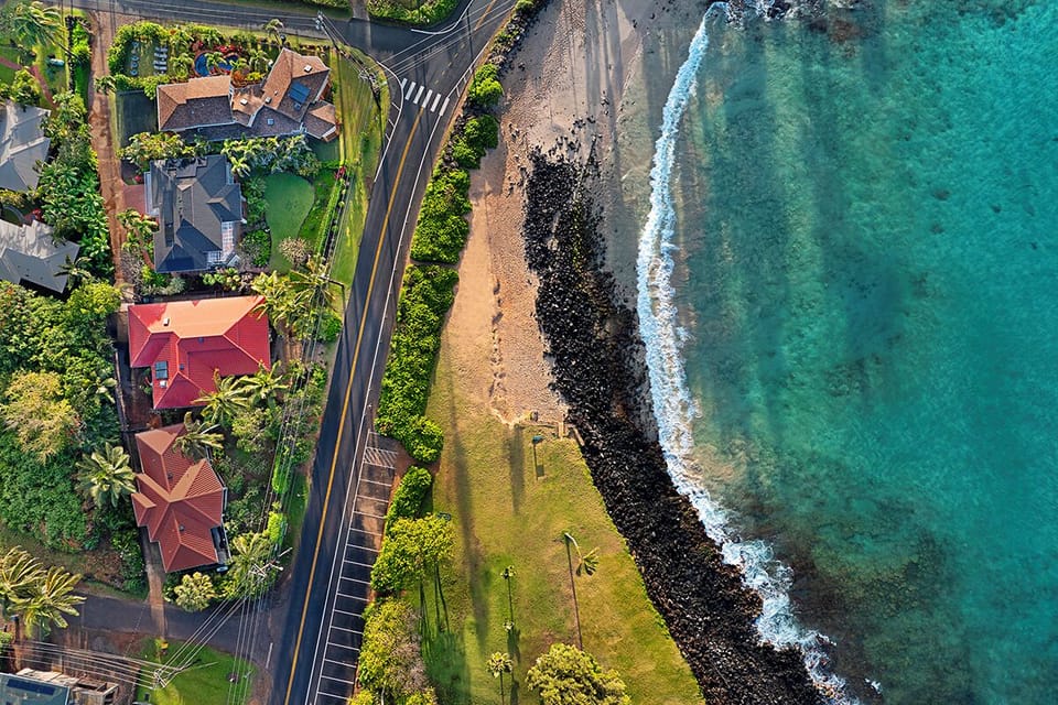 Iwa bird view