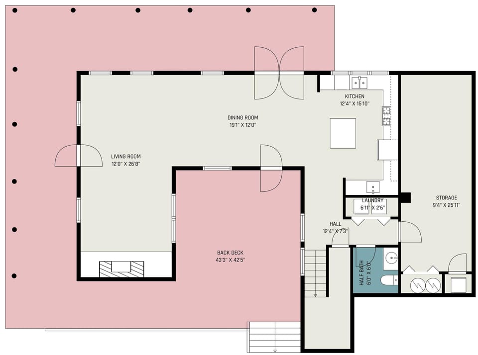 House, 3 Bedrooms | Floor plan