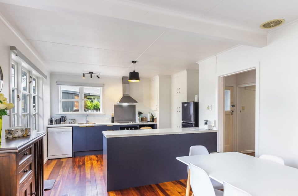 enjoy a nice winter fire while enjoying your home cooked meals with our spacious kitchen