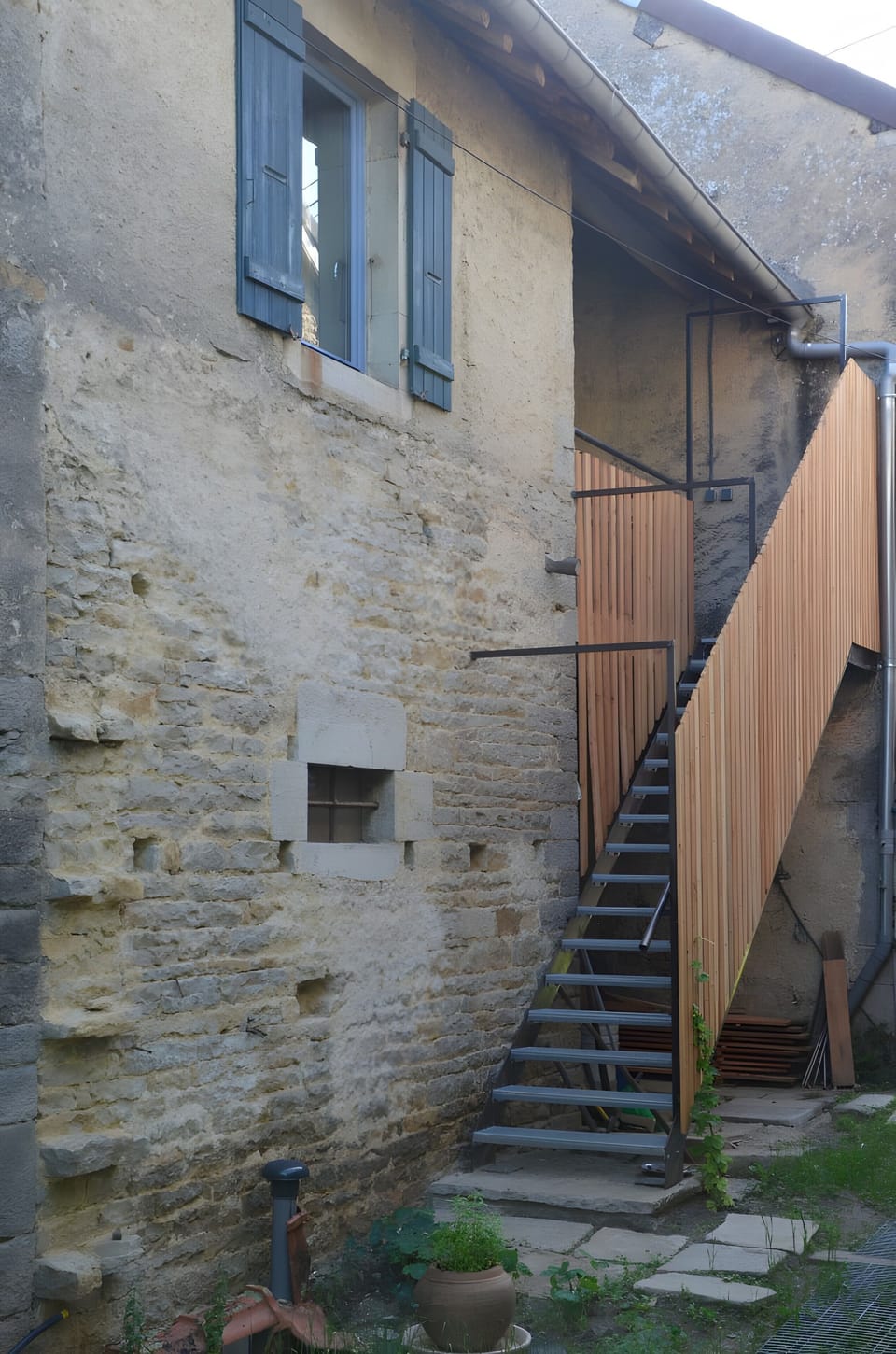 Exterior detail