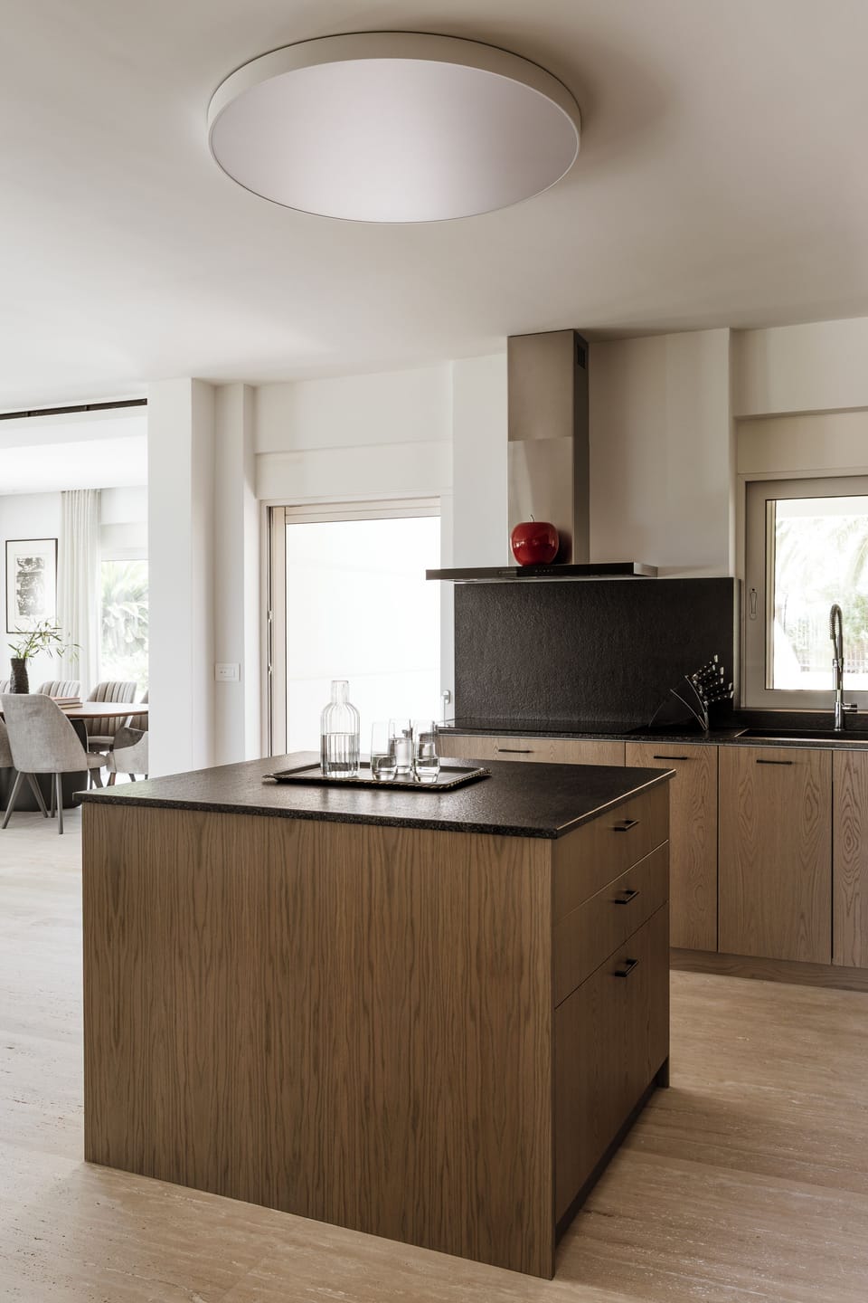 Superior Villa, Sea View | Private kitchen | Full-size fridge, microwave, oven, stovetop