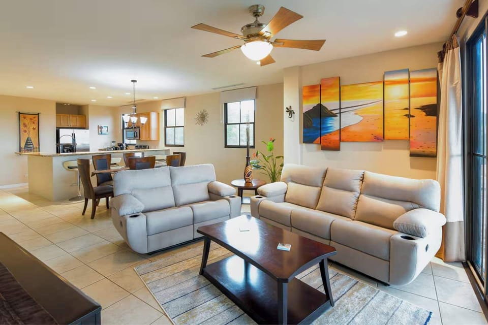 Spacious Living Room