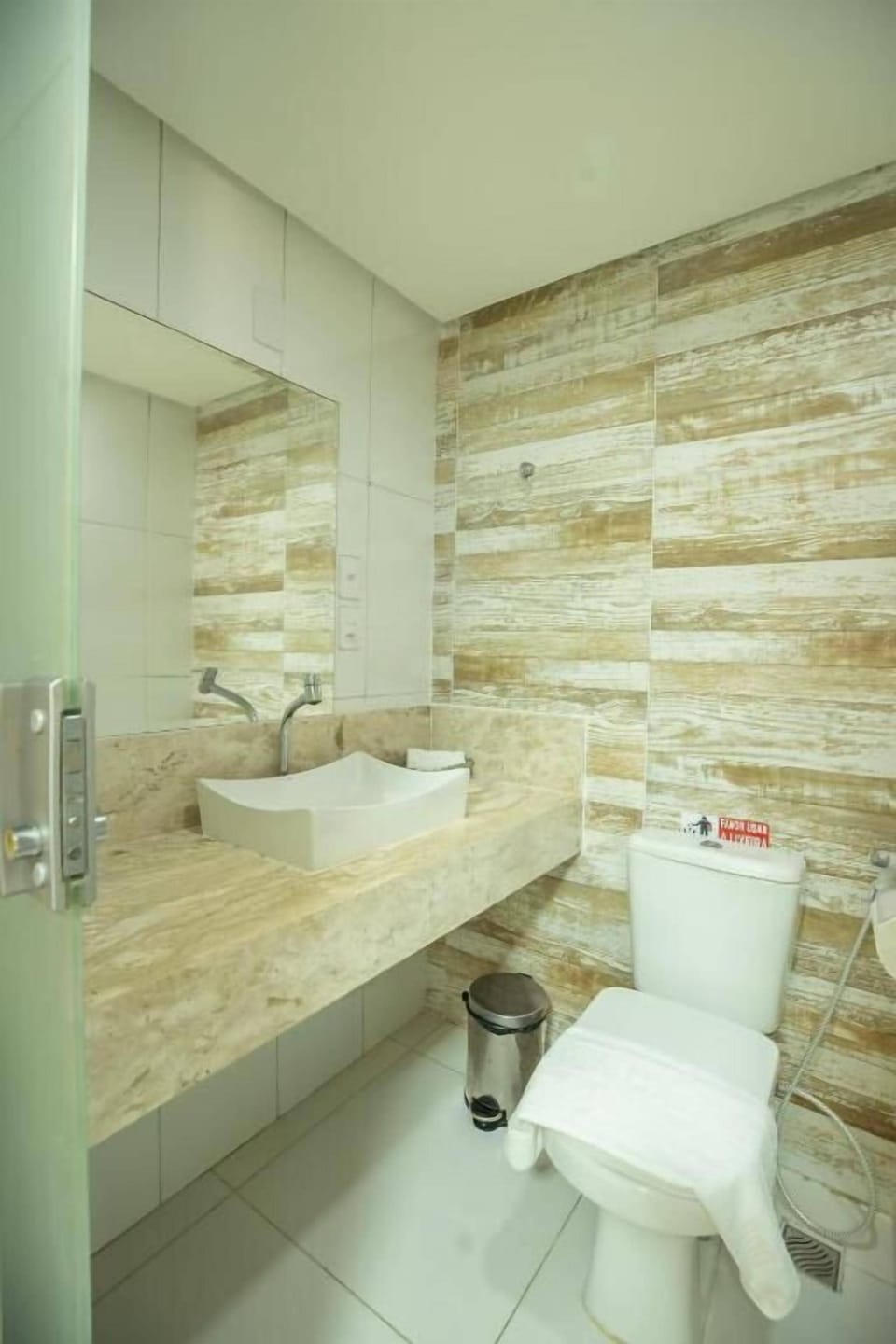Standard Double Room | Bathroom | Shower, hair dryer, towels, soap