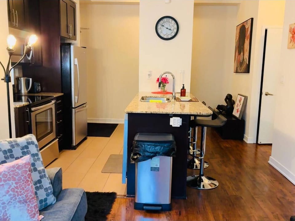Condo, 1 Bedroom, Patio | Private kitchen