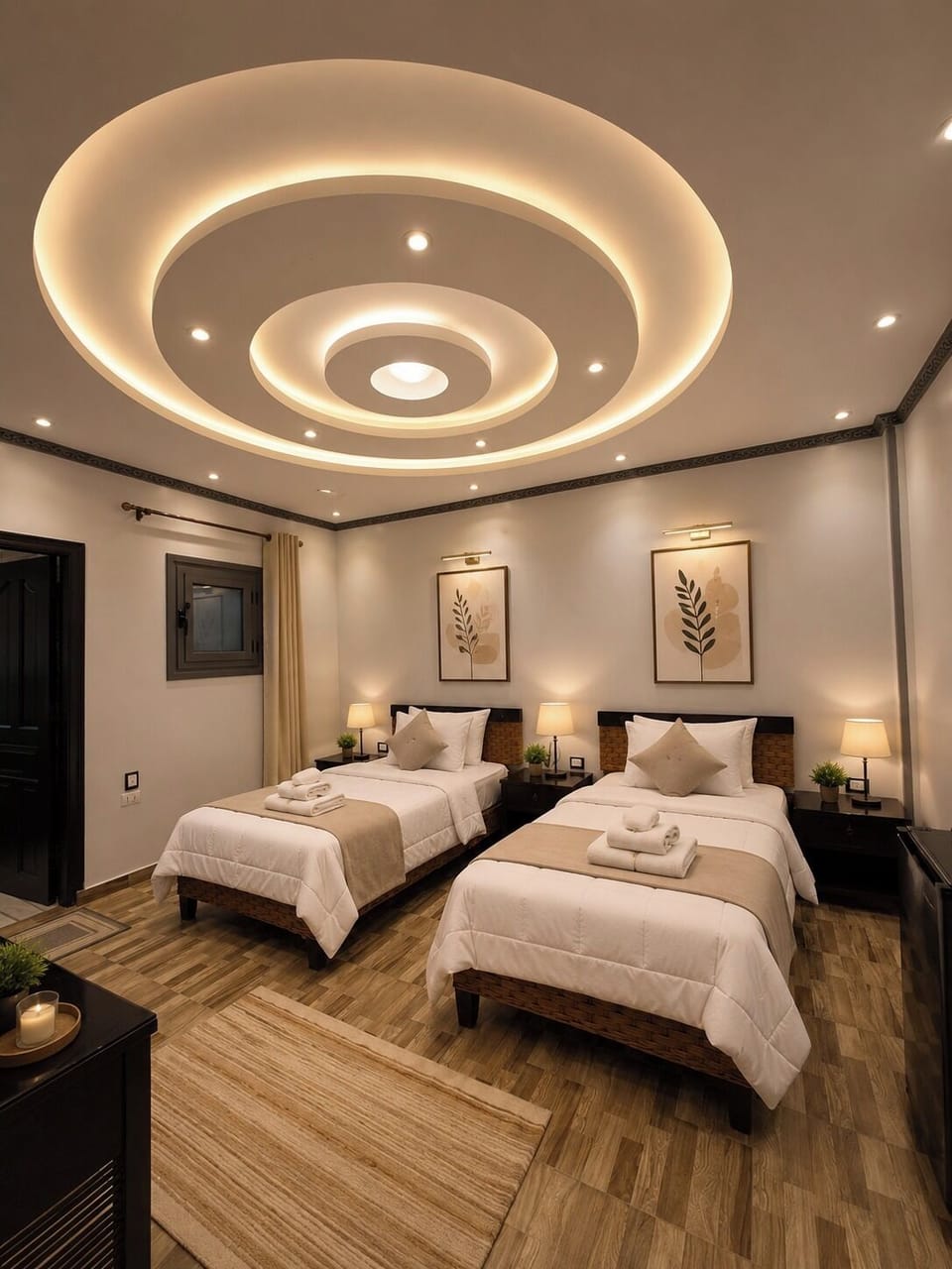 Standard Twin Room | Minibar, soundproofing, bed sheets