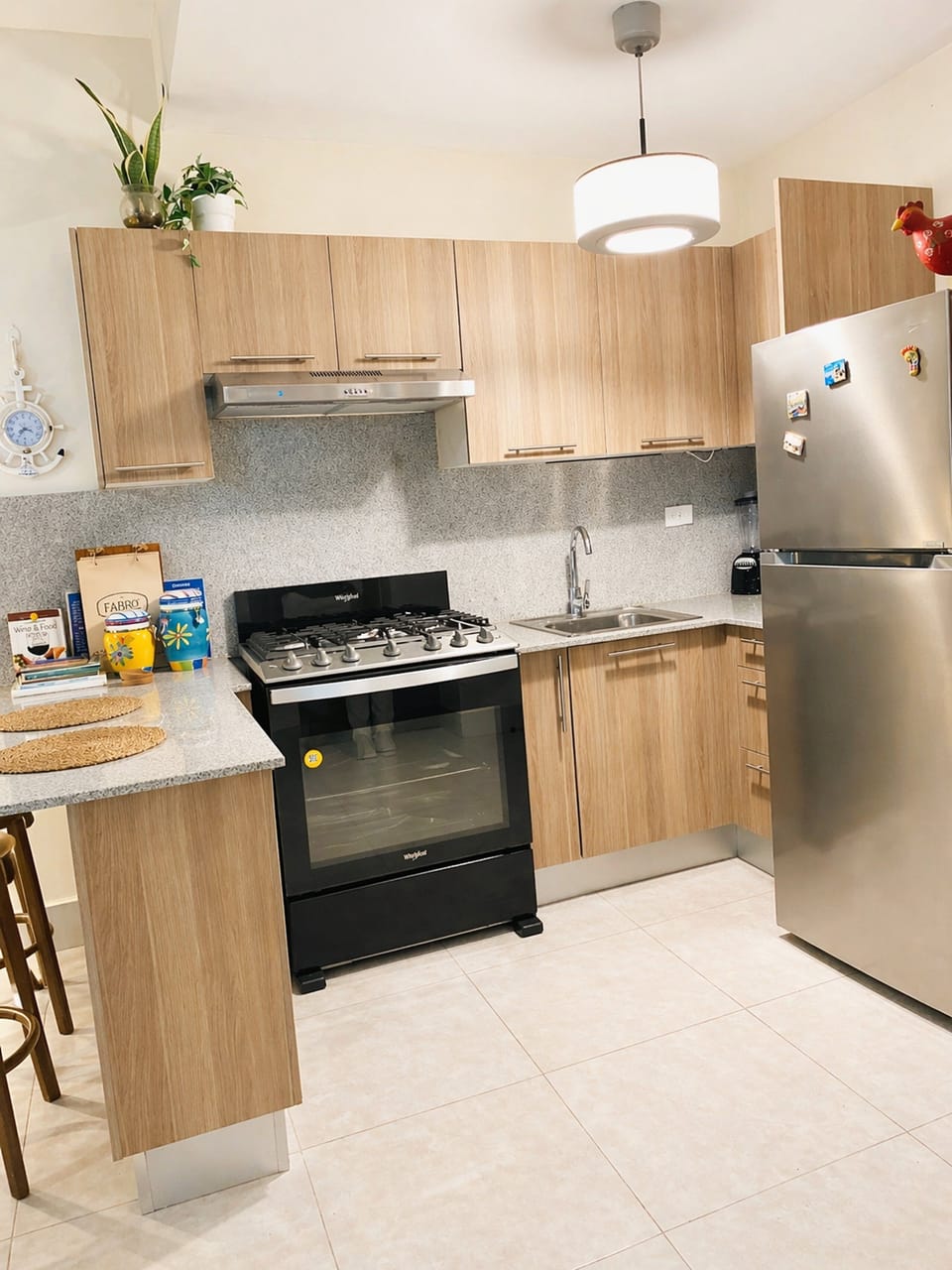 Basic Apartment | Private kitchen | Fridge