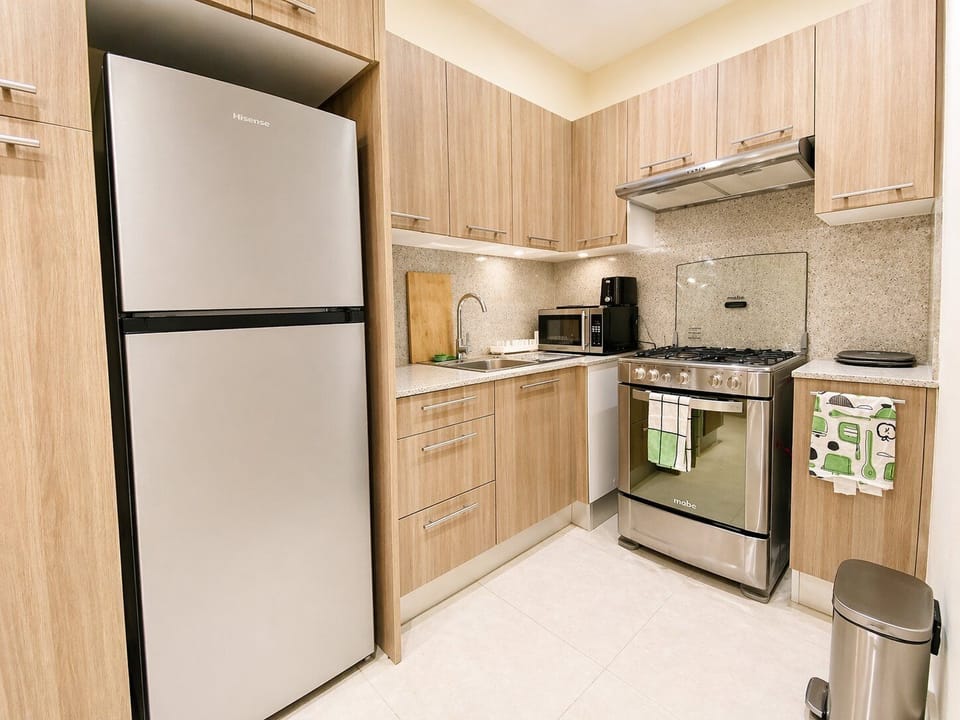 Basic Apartment | Private kitchen | Fridge