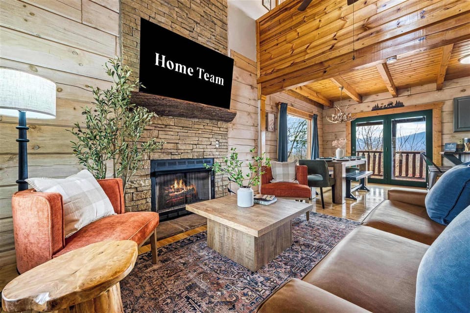 Sink in, stretch out, and let the living room do all the hosting.