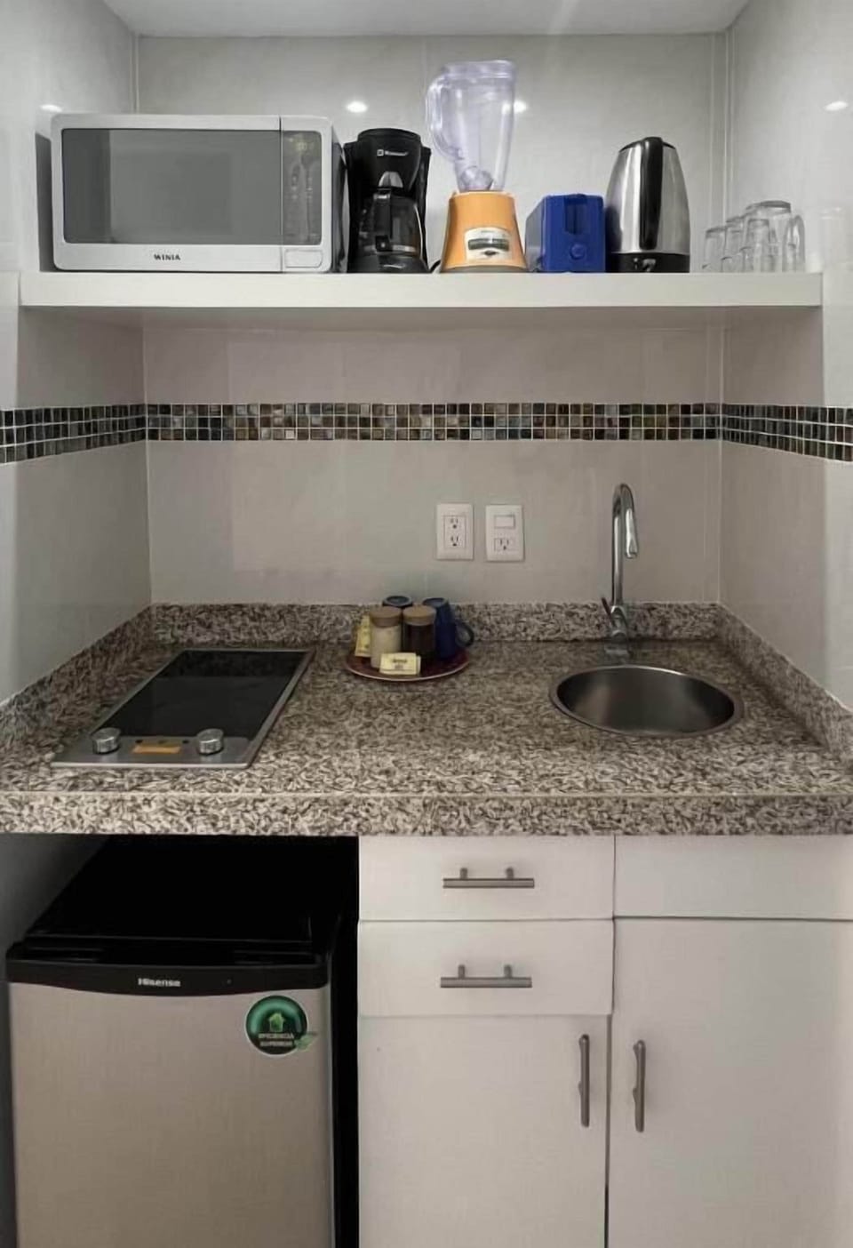 Deluxe Apartment, Balcony, Sea View | Private kitchen